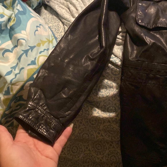 Ysl jacket has pockets on front silk on inside - Picture 4 of 4